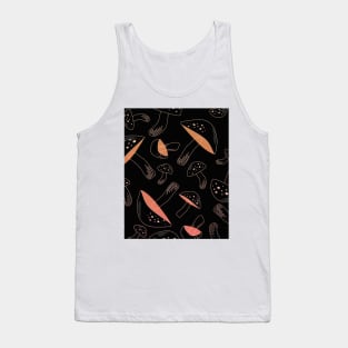 Poisonous mushrooms, fly agarics Tank Top